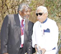 Akel Biltaji and Patrick Kalifungwa_IIPT Peace Park Dedication Ceremony