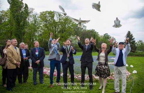 Bucharest - IIPT, Peace Dove Ceremony