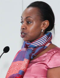 Ambassador Yamina Karitanyi at IIPT WTM 2014 event