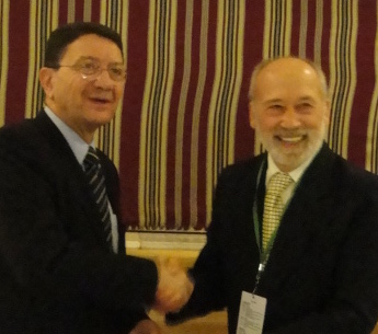 Louis D'Amore and Taleb Rifai