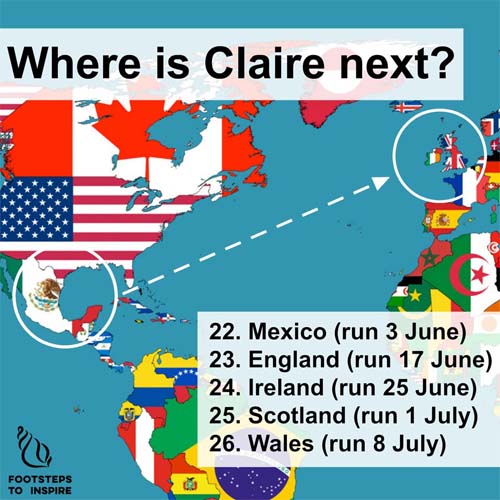 Where is Claire?