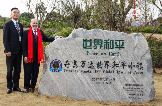 Lou at IIPT Peace Park