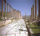 Jerash which boasts more Roman columns than Rome