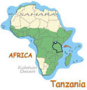 Tanzania Map